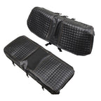 Black Rear Seat Cover Kit Golf Carts For Club Car/E-Z-Go/Yamaha Universal Size