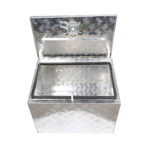 24" ×17"×18" Truck Under Bed Tool Box Underbody Storage Pickup Trailer w/ Lock