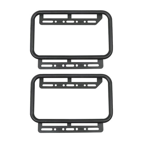 36L Luggage Side Box Hard Trunk Saddle Bag with Mounting Brackets Universal