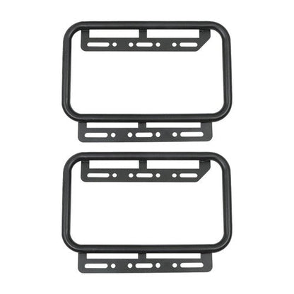 36L Luggage Side Box Hard Trunk Saddle Bag with Mounting Brackets Universal