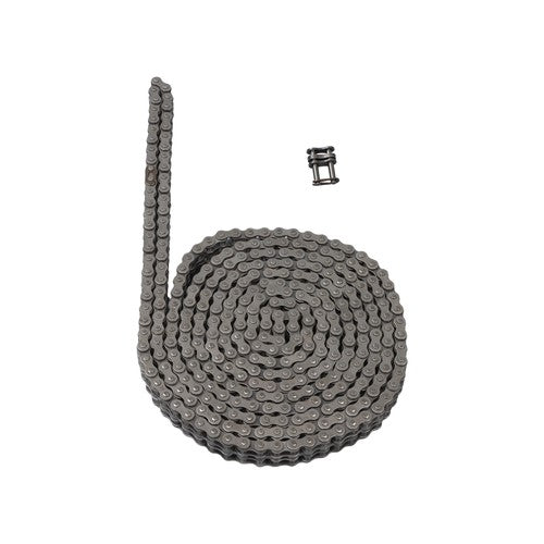 #35-2 Duplex Roller Chain 10 Feet Heavy Duty Double Strand with 2 Master Links