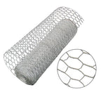 24"×100' 1" Holes Galvanized Poultry Net Metal Fencing Chicken Wire New