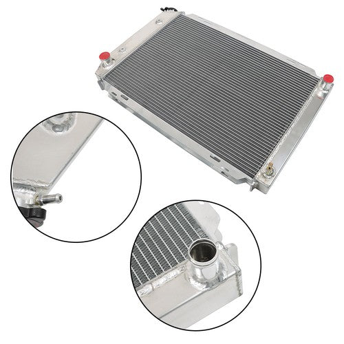 3 Row Full Aluminum Racing Radiator For Ford Mustang GT/LX AT/MT V6/V8 79 80-93