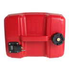 New 3 Gallon 12L Boat Fuel Tank Marine Outboard Motor Fuel Tank w/Connector US