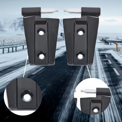 Set of 2 Door Hinges Black Suit For Jeep Wrangler 2007 2008-2017 Unlimited JK