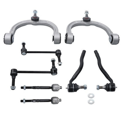 8X For Mercedes Benz ML350 2006-2011 Control Arms Ball Joint Outer Tie Rod Link