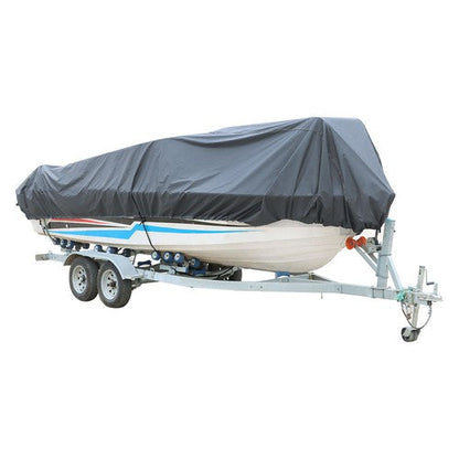 Boat Cover 14-16ft 3 Layers Heavy Duty Fabric W/Cotton Lining Waterproof 90"
