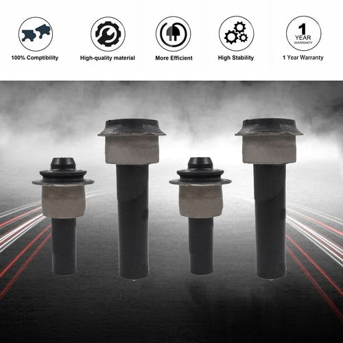 Fit For 07-15 Nissan Juke Leaf Front Subframe Crossmember Bushing Kit 4Pc