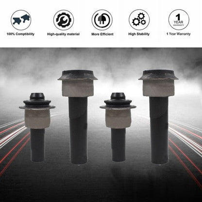 Fit For 07-15 Nissan Juke Leaf Front Subframe Crossmember Bushing Kit 4Pc