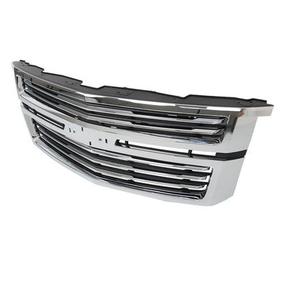 Chrome Fit For Chevy Tahoe/Suburban LTZ 2015-2020 GM1200704 Front Upper Grille