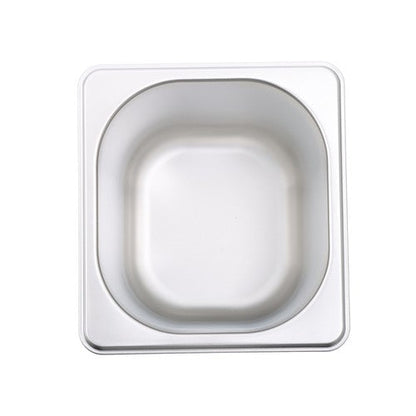 6 Inch Deep Thickened 1/6 Size 6 Pack Stainless Steel Steam Table Pans
