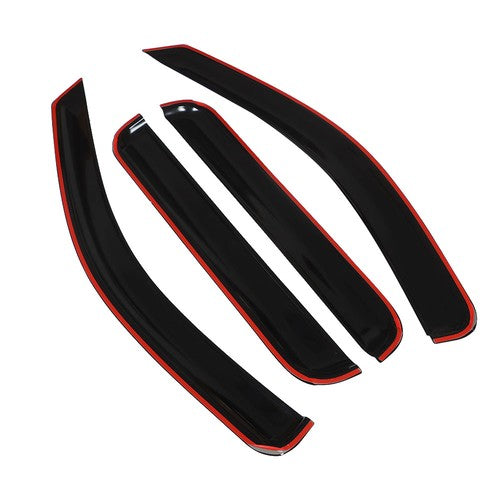 Replacement Window Visors Sun Rain Guards Fit For Jeep Grand Cherokee 2005-2010