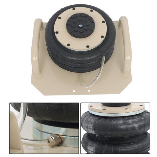 Air Jack 3 Ton/6600lbs Pneumatic Triple Bag Air Jack w/ Side Handles & Six Steel