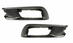 For 2012 Honda Civic Sedan LX EX EX-L Front Bumper Fog Light Cover Kit pair