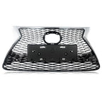 Front Bumper Grille For 2015-2017 Lexus NX200T NX300H F Sport Grill Chrome Black