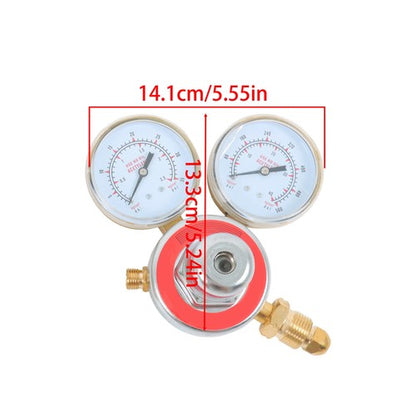 Brass Oxygen Regulator CGA540 + Acetylene Regulator CGA-200 Fit For Victor