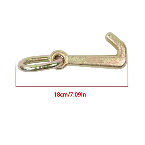 5/16 Inch Mini J Hook G70 5400 lbs Working Load Limit with Link Pack of 2