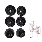 For Honda CRV 1991-2016 Rear Differential Arm Mounting Bushing+Support Rubber
