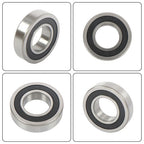 4Pcs 62/32-2RS Bearings 32��65��17mm Double Rubber Seals Deep Groove Ball Bearing