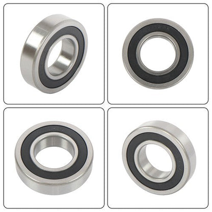 4Pcs 62/32-2RS Bearings 32×65×17mm Double Rubber Seals Deep Groove Ball Bearing