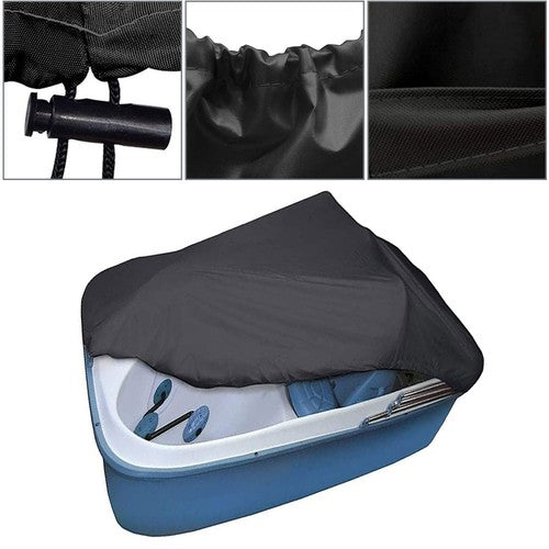 For 3 or 5 Person Pedal Boat Cover 420D Waterproof 115" L x 80" W 282*193cm New