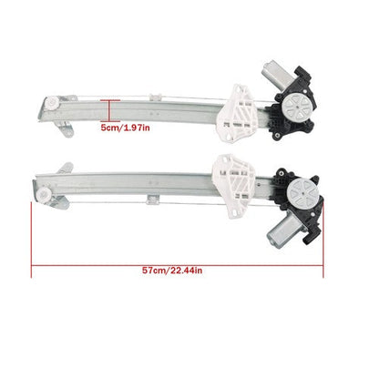 FL&FR Power Window Regulator w/ Motor For Honda Accord 2018-2021 751-690 751-691