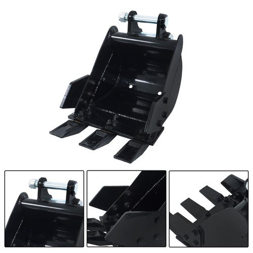 12" 300 mm Mini Excavators Attachment Narrow Bucket For 1-2 Ton Small Diggers