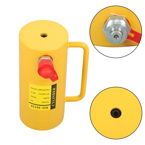 6" Stroke Single Acting Lifting Cylinder 30Ton Portable Hydraulic Cylinder Jack