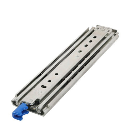 Locking Drawer Slides 12 Inch Full Extension & Lock 500 lb Load Capacity 1 Pair