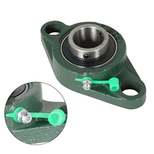 10PCS UCFL205-16 Pillow Block Flange Bearing 1" Bore 2 Bolt Solid Base