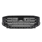 Fits GMC Acadia SLE SL 2017 2018 2019 Front Upper Grille Chrome+Black 84431667