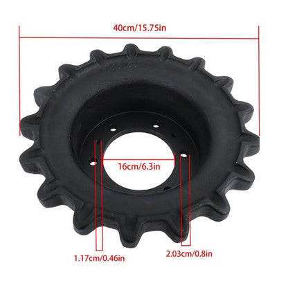 T630 T870 Drive Sprocket -6 Hole Single Speed 7165109 For Bobcat T200 T300