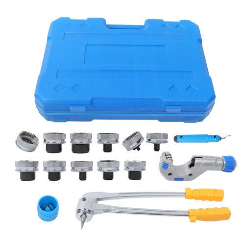 Includes 3/8'' To 1-5/8'' Tube Swaging Set High Quality HVAC Tubing Expander Kit