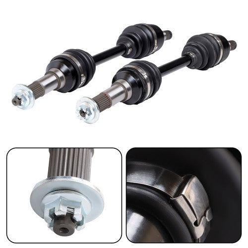 2PCS Front Left Right CV Axles Drive Shaft For Yamaha Kodiak 400 YFM 2000-2002