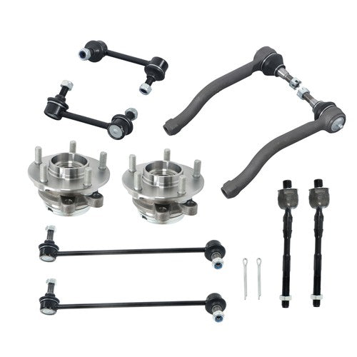 K750095 Front Wheel Bearning Hub Sway Bar End Link Tie Rod For Altima 2007-2013
