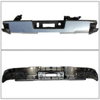 Steel Rear Bumper For Silverado 1500 GMC Silverado 1500 2014-2018 Chrome