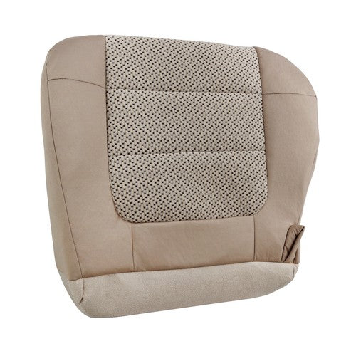 Brown Two-Tone/Fabric Driver Bottom Seat Cover Suit For Ford F150 XLT 2000-2003