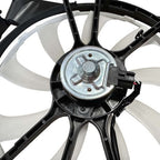 Fit 2012-2017 Toyota Camry Dual Radiator and Cooling Condenser Fan w/Kettle