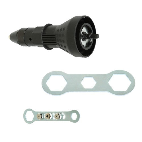 Electric Rivet Nut Gun Cordless Riveting Tool Insert Nut Adaptor Drill Adapter