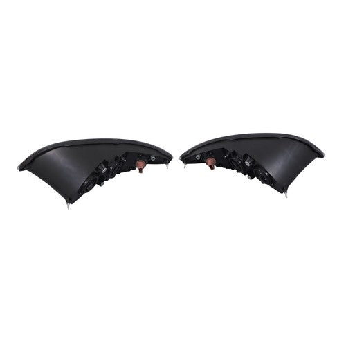 For 2008-2016 International ProStar Black Housing Projector Headlights Pairs
