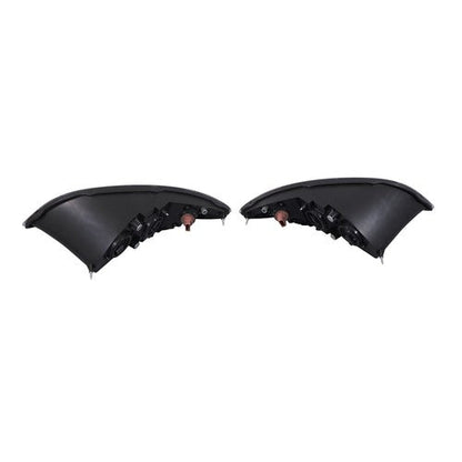 For 2008-2016 International ProStar Black Housing Projector Headlights Pairs