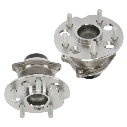 2x Rear Side Wheel Hubs & Bearing Assembly For Toyota RAV4 1996-2005 w/ ABS FWD
