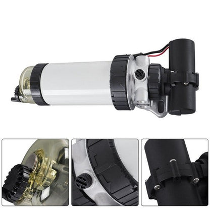 For New Holland LS180 LS190 LX865 Fuel Pump & Filter Assembly 87802238