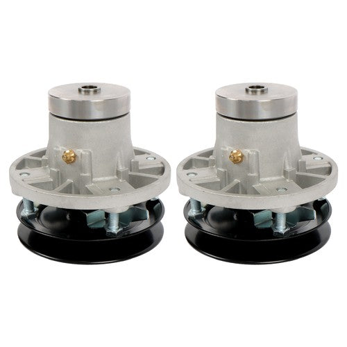 2Pcs Lawn Mower Spindle Assembly For John Deere AM108925 AM107590 38" Deck
