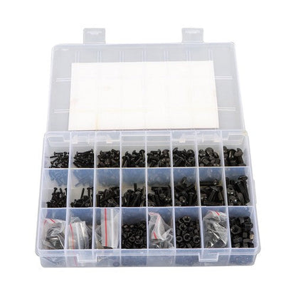 1625 Pcs M2 M3 M4 M5 Bolts and Nuts Hex Socket Head Screw Assortment Kit