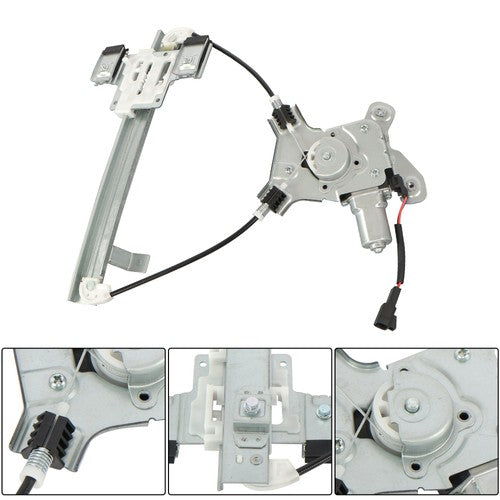 For Cadillac Chevrolet GMC 2007-14 741-391 Power Window regulator RR w/Motor