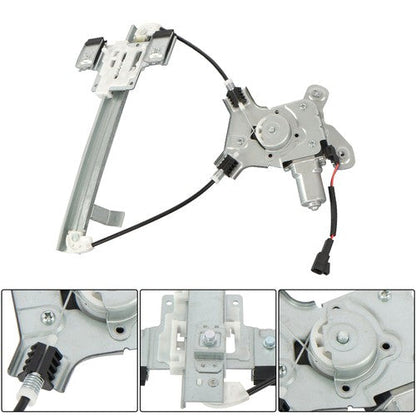 For Cadillac Chevrolet GMC 2007-14 741-391 Power Window regulator RR w/Motor