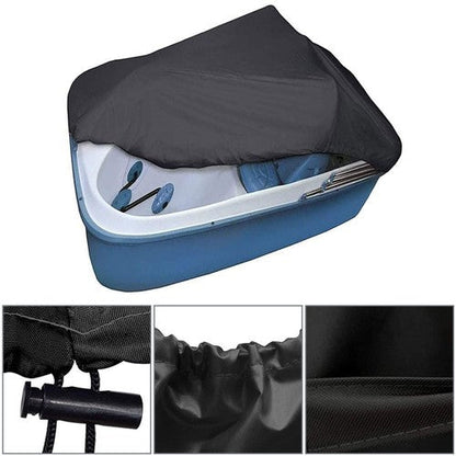For 3 or 5 Person Pedal Boat Cover 420D Waterproof 115" L x 80" W 282*193cm New