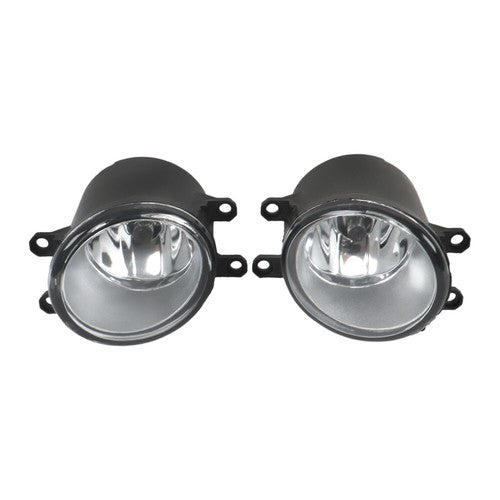 Headlights Black Fog Lights+Switch Kit For 10-11 Toyota Camry SE Left+Right Side