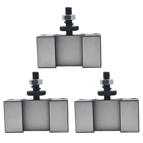 3Pcs BXA #1 Quick Change Turning & Facing Tool Post Holder 250-201 For Lathe
